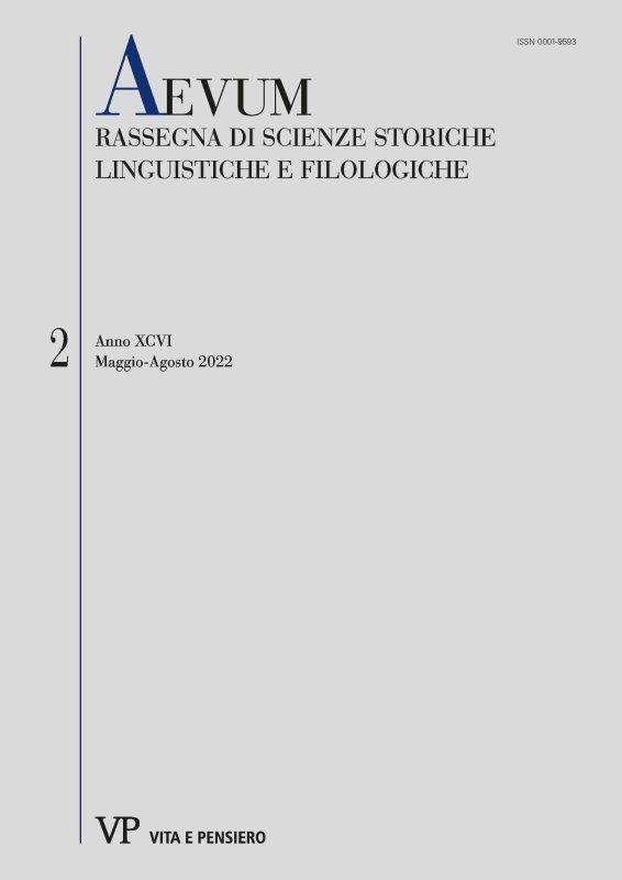«Stralactato di latino in volghare».
Lingua “bifronte” e volgarizzazione nel Medio Evo pistoiese